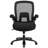 Hercules Big & Tall Mesh Ergonomic Office Chair with Flip-Up Armrests