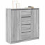 Sideboard With Drawers 100.5X35x98.5 Cm Engineered Wood-795893122
