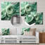 «Green Soft Fractal Spirals I», art mural spirales abstraites en métal-1753650196