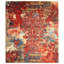 High-Quality Hand-Knotted Red And Multi Area Rug