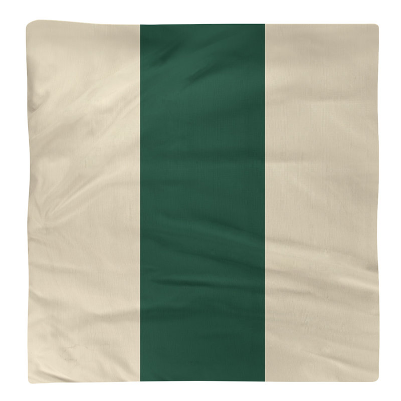 Serviette pour dîner de hockey Minnesota, 22 po x 22 po, Blé du Minnesota / vert forêt / blé du Minnesot, Sergé de coton