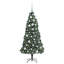 Artificial Pre-lit Christmas Tree with Ball Set-1964117823-1964117792