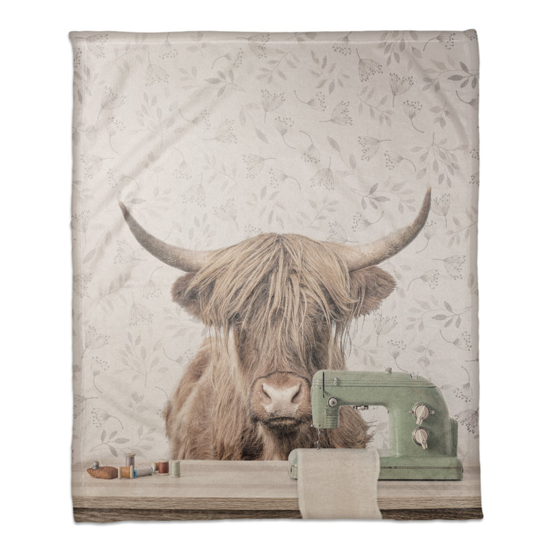 Jeté Cow in Bureau