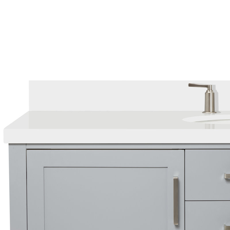 Bayhill 55'' W Single Vanity, Gray