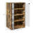 Media Cabinet, 4-Tier Stereo Cabinet,-1919410958