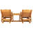 6 Ft. Cedar Settee Glider, Amish-made-1379999629