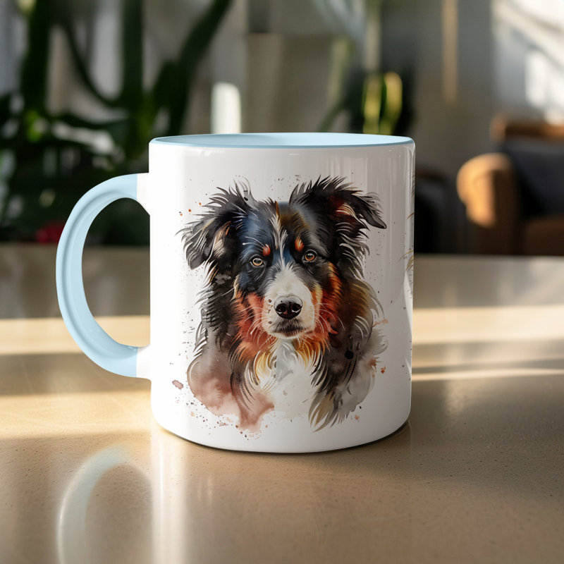 Mug, Light Blue