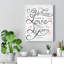 Where There Is Love There Is Life - Wrapped Canvas Print-282197675