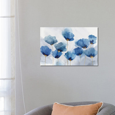 Azure Gathering by Isabelle Z - Painting on Canvas