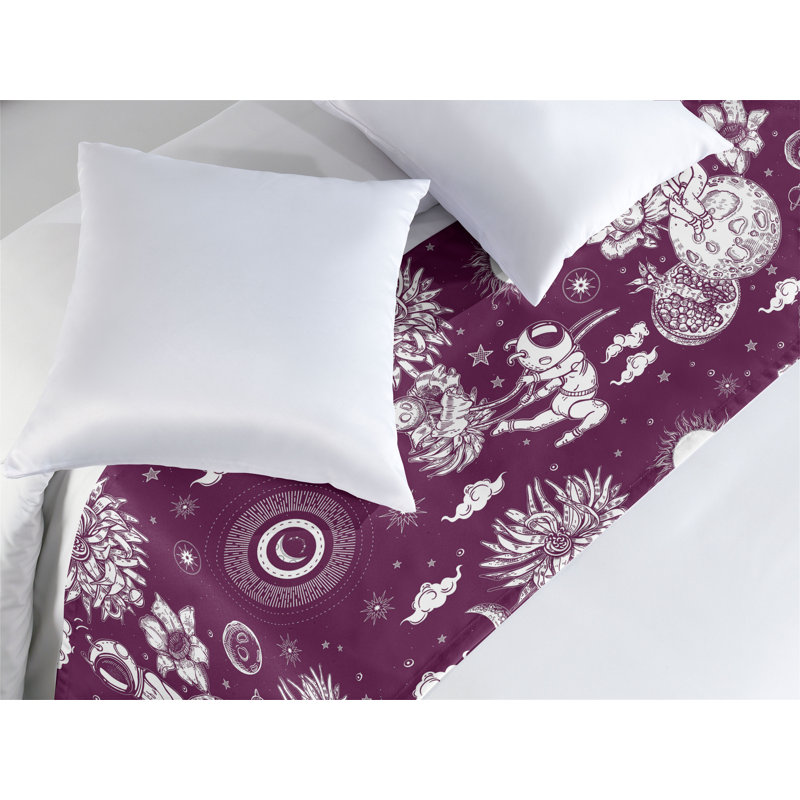 Foulard de lit Ambesonne, Très grand lit