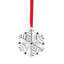 Jeweled Snowflake Holiday Shaped Ornament