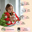 Couverture polaire de Noël JYK pour lit simple, légère, respirante, douce et chaude en microfibre pelucheuse, 152 x 203 cm, motif sapin de Noël ondulé-134777803