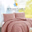 Ensemble d'édredon en microfibre à motif de jacquard de la collection Marrakech par Southshore Fine Linens-2077113194-2077113197