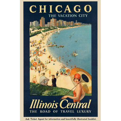 «Vintage Poster Chicago I» par Vintage Images on