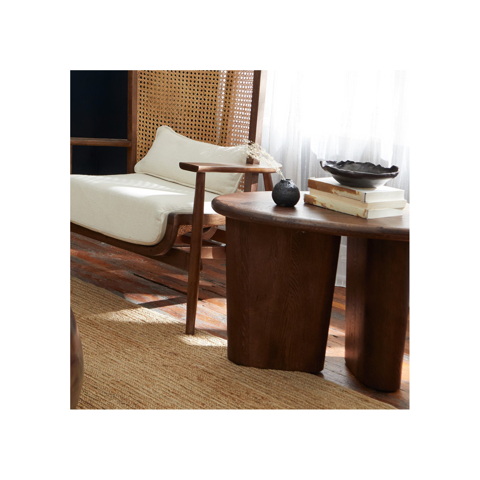 Laurel Side Table - Brown