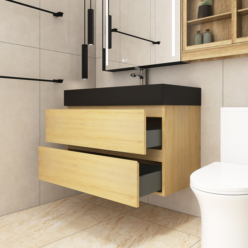 Ensemble de meuble-lavabo simple 36 po avec plateau Tracilynn
