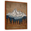 «White and Brown Morocco Berber Mountains - Mountains Wall Art, White Landscape», reproduction d'art sur toile-1534402807-1534402806-1534402811