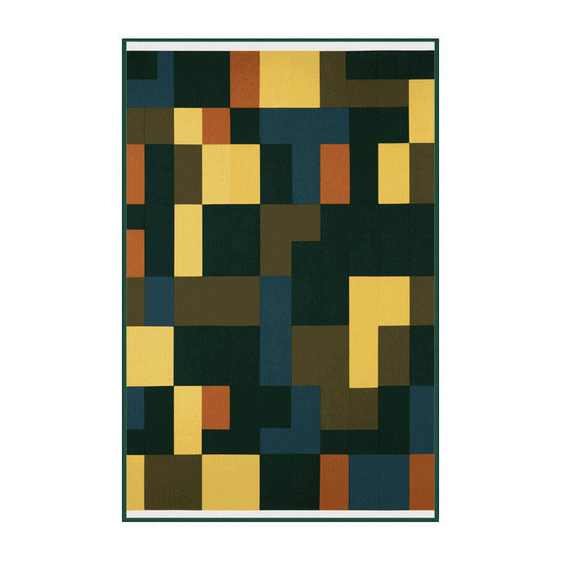 Tiled Horizon Rug, Rectangle 3' x 5'