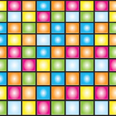Disco Border - 24" x 30' - Pack of 6