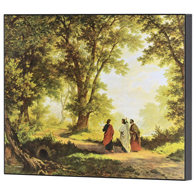 Way To Emmaus Wall Décor 10x8