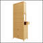 Armoire de rangement haute capacité en bambou de 72 pouces avec portes doubles, parfaite pour les salles à manger, les chambres et les espaces de vie