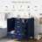 Nayelli Solid Pine Frame Bathroom Vanity with Ceramic Sink, Bathroom Storage Cabinet with 1 Silent Close Door and 3 Drawers-99060204-112954390-99060200