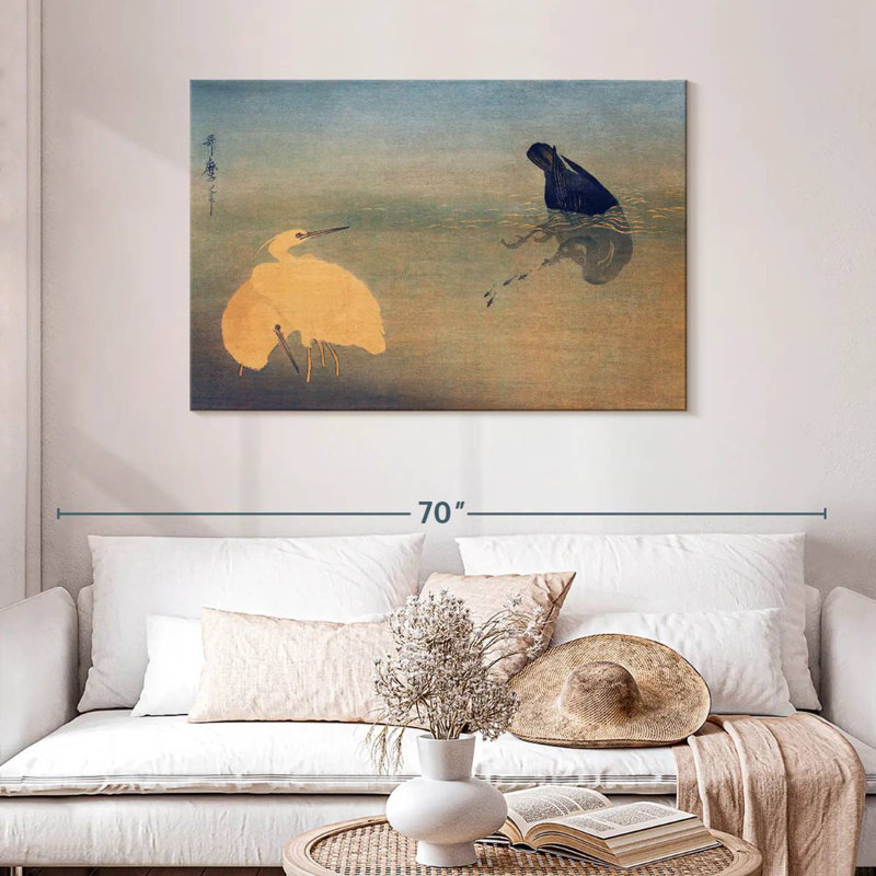 Brampt U To Shirasagi, 30" H x 45" W