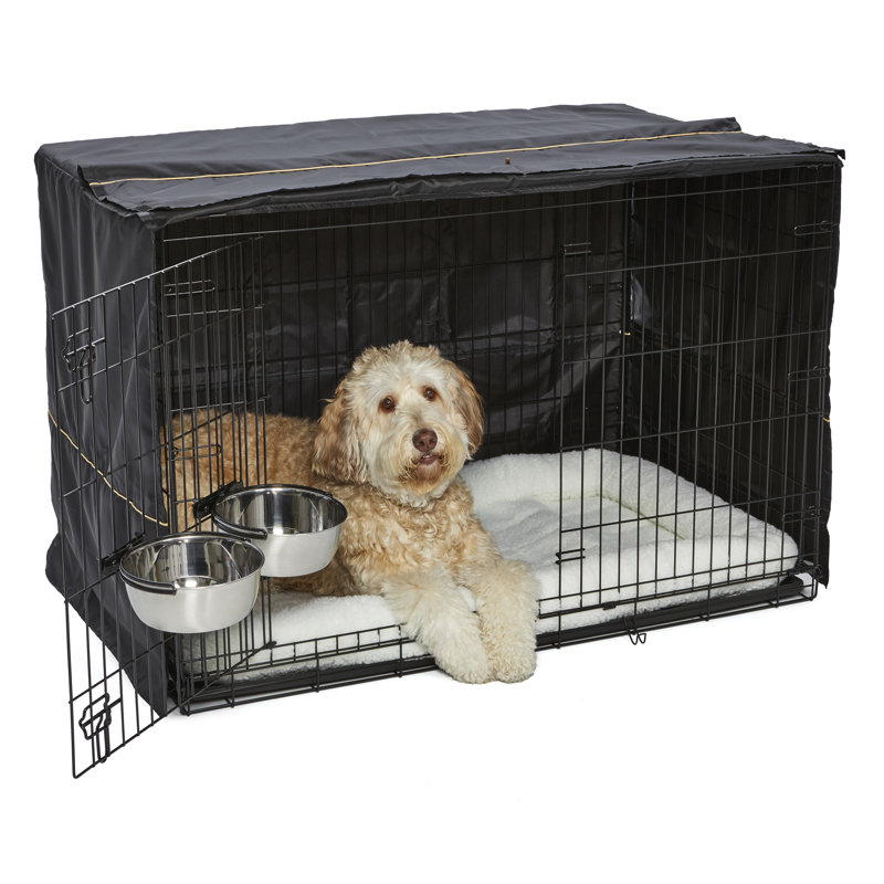 Ensemble de démarrage pour cage pour chien MidCamp Homes for Peters, H 30,38 po x l 42,88 po x P 28,75 po
