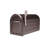 Mapleton Post Mount Mailbox Rubbed Bronze-45393447