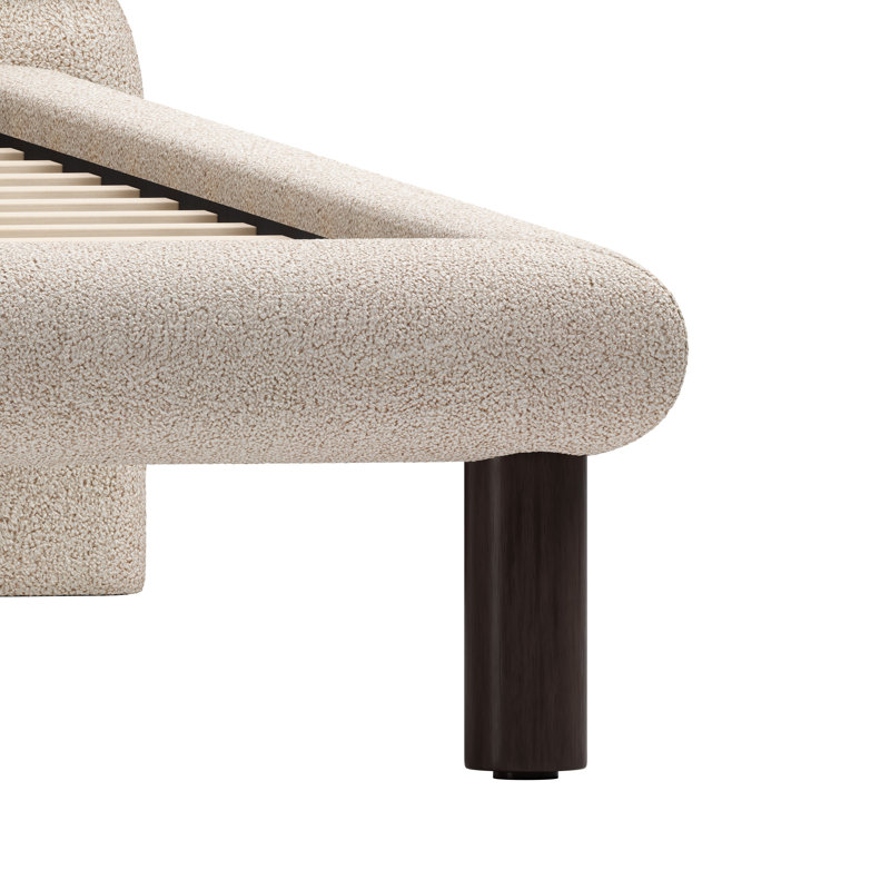 Lit Placid beige, Grand lit