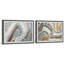 Techtonic Diptych - ensemble de 2 reproductions d'art sur papier encadré-29488848