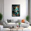 Crocodile In Bathtube 2 Contemporary Crocodile Animal Wall Art Print 1 Piece Wrapped Canvas Wall Art-151303265