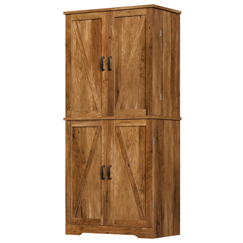 Garde-manger denicolais de 66,7 po, Brun