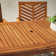 Alfonsi Rectangular 7 - Person 60" Long Acacia Patio Dining Set