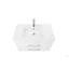 Lavabo de salle de bain en céramique 32 po, pour meuble-lavabo 32 po, trou de robinet pré-percé-121099648-121099649