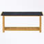 Niche pour chien en bois avec porche et 2 portes-2091877582