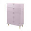 Commode rose Gaines
