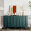 Modern Lacquered 4 Door Wooden Cabinet Sideboard Buffet Server Cabinet Storage Cabinet-129434434-129434435