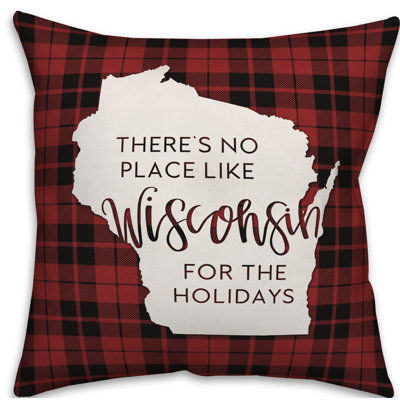 Plaid Throw Pillow