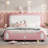 Upholstered Platform Bed-50202632