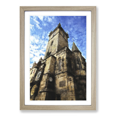 Old Town Hall in Prague - Framed Print