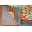 Tapis géométrique réversible en laine 5 x 7