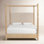 Retreat Woven Canopy Bed