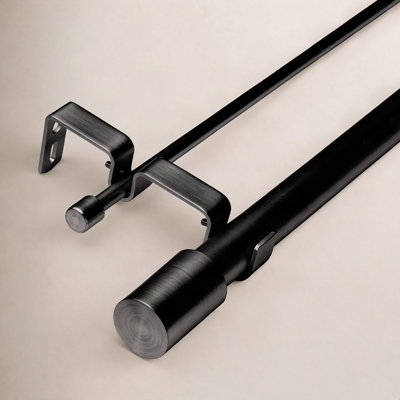 Totham Adjustable Double Curtain Rod