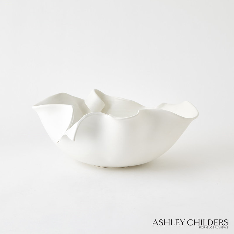 Charlotte Bowl-White