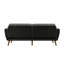 Full / Double 210.8cm Velvet Futon Sofa-71882460