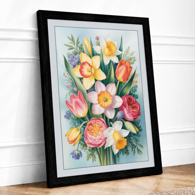 Seasonal Posy Botanical - Framed Print