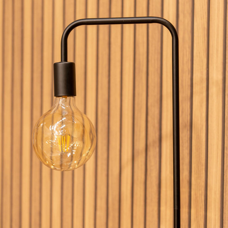 Nuriah 150.5cm Black Reading Floor Lamp