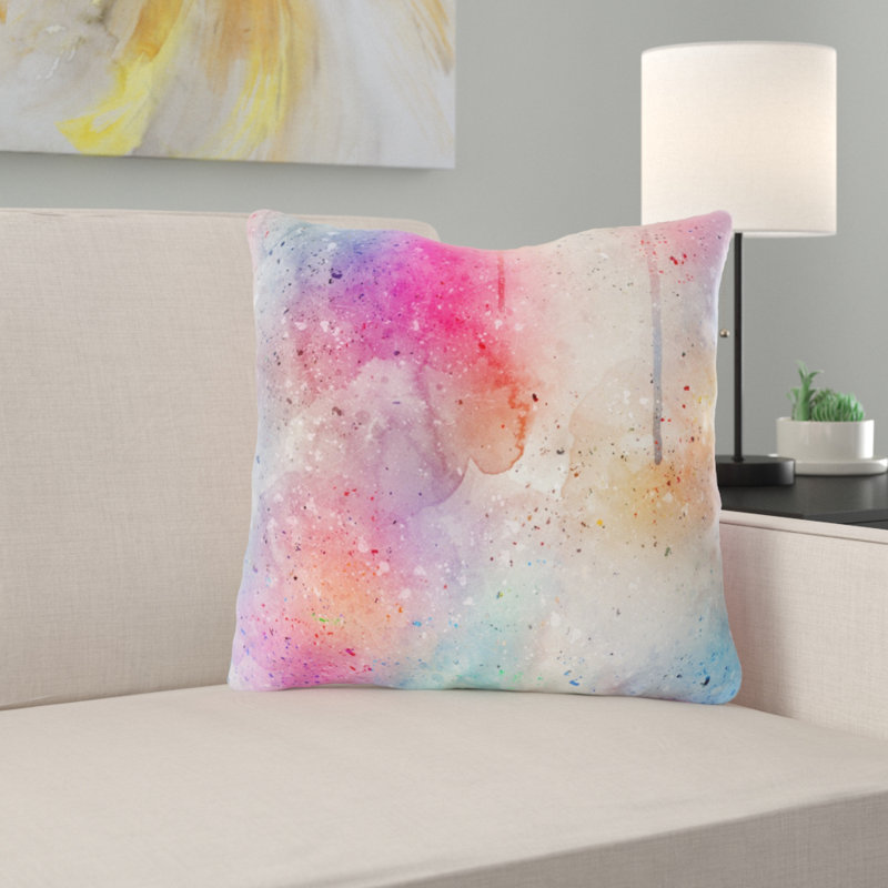 Coussin décoratif Osseo, Intérieur, Microsuède