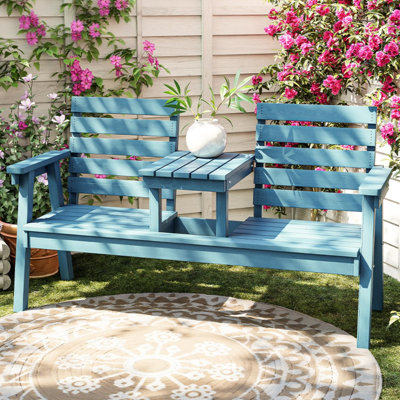 Banc d'extérieur en bois massif Modern Modern